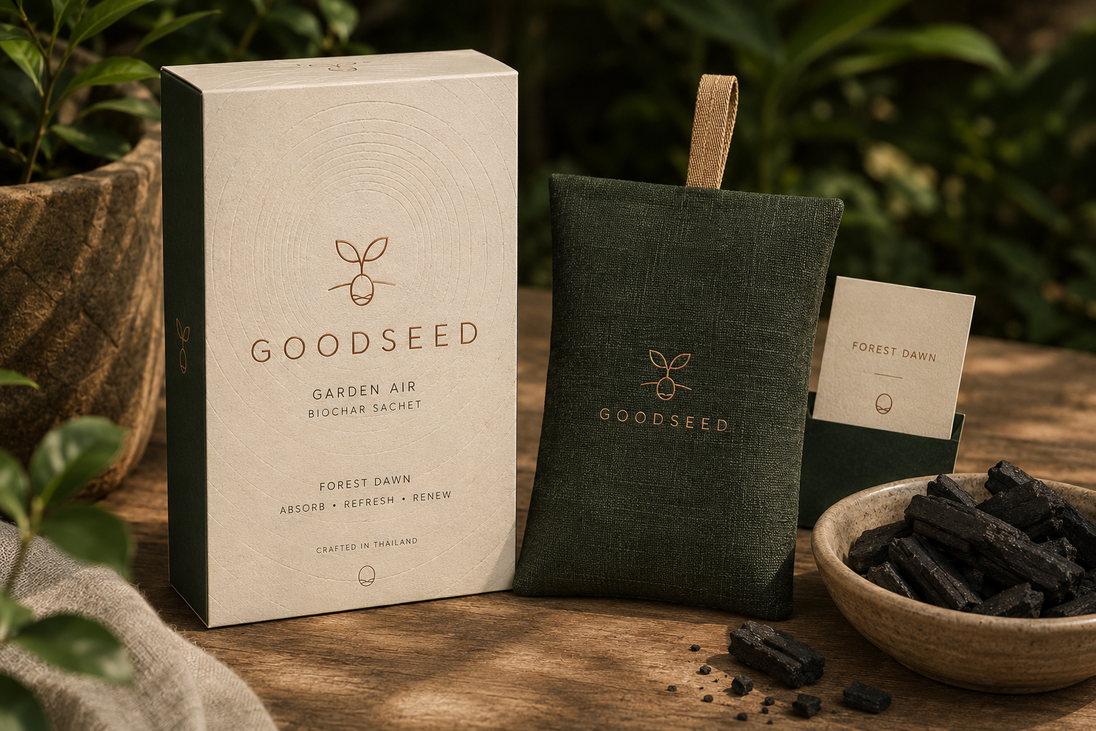 ถุงไบโอชาสำหรับปรับอากาศ Good Seed